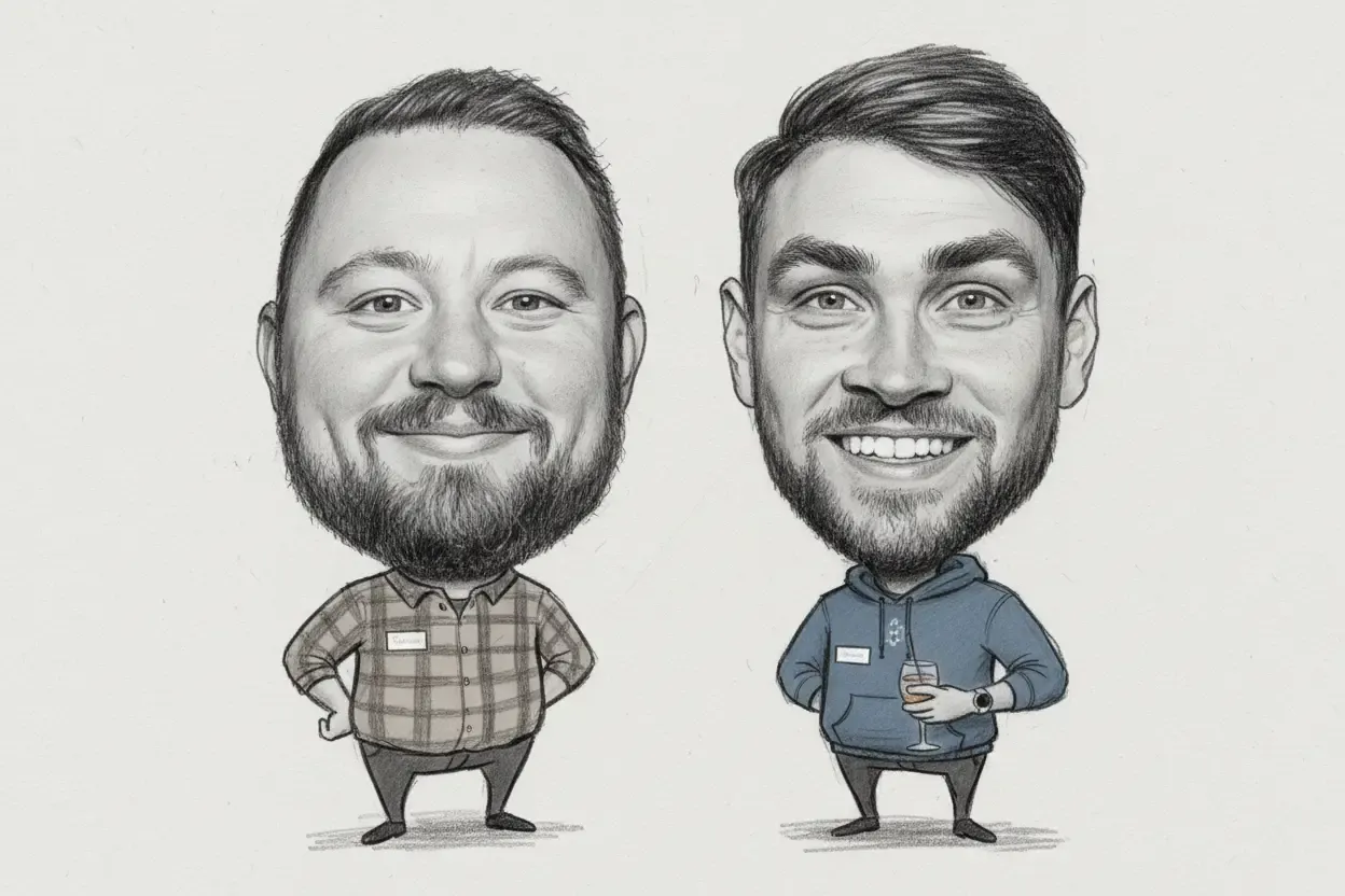 Nachher Beispiel 6 - gezeichnete Karikatur