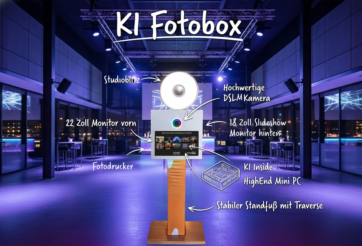 KI Fotobox mit Annotationen